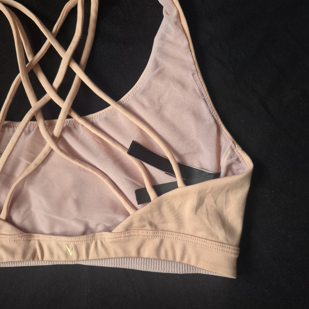 Victoria's Secret Peach Strappy Bralette Women's Medium - Picture 7 of 14